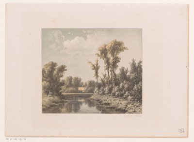 Landscape with River by Jacob Jan van der Maaten