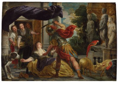 Circe and Odysseus by Jacob Jordaens