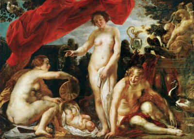 The Daughters of Kekrops Find the Little Erichthonios by Jacob Jordaens