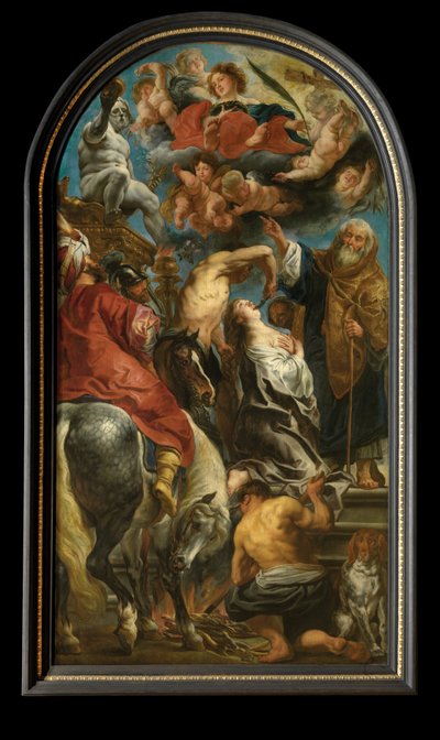 Martyrdom of Saint Apollonia by Jacob Jordaens
