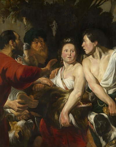 Meleager and Atalanta by Jacob Jordaens