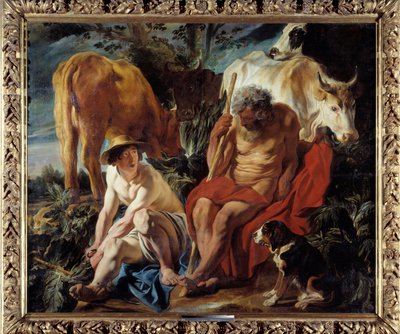 Mercury and Argus by Jacob Jordaens