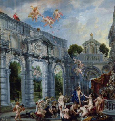 Nymphs at the Fountain of Love by Jacob Jordaens