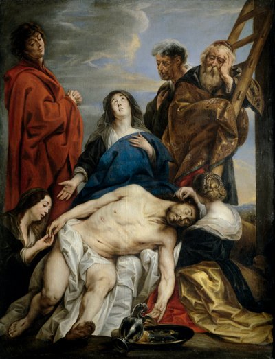 Pieta by Jacob Jordaens