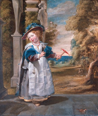Portrait of Anna Catharina Jordaens (1629-1676) by Jacob Jordaens