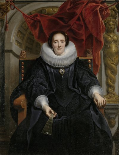 Portrait of Catharina Behaghel, 1635 by Jacob Jordaens