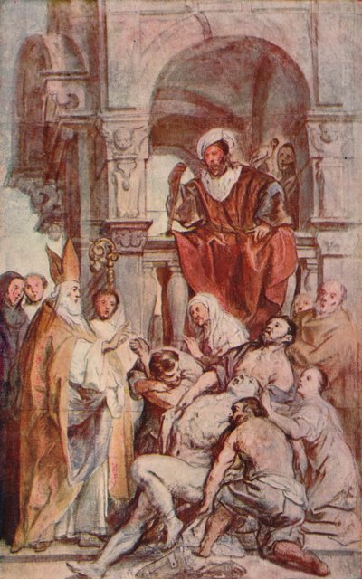 Saint Martin Healing a Possessed Man by Jacob Jordaens