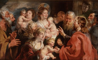 Suffer the Little Children to Come unto Me by Jacob Jordaens