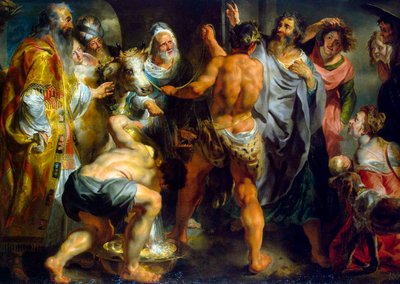 The Apostles Paul and Barnabas in Lystra by Jacob Jordaens