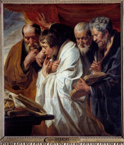 The Four Evangelists by Jacob Jordaens