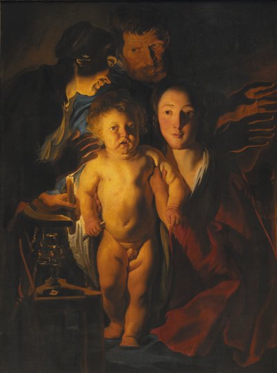 The Holy Family by Jacob Jordaens
