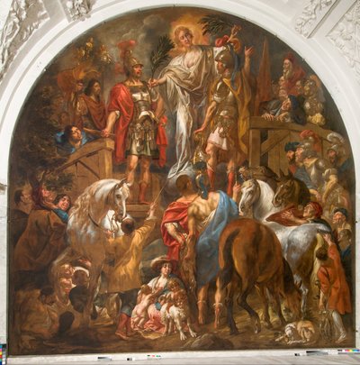 Peace Between the Romans and the Batavians by Jacob Jordaens the elder