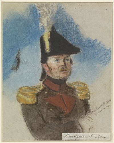 Portrait of Bernard, Duke of Saxe-Weimar by Jacob Joseph Eeckhout