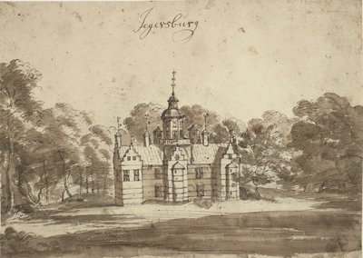 The Bathhouse at Frederiksborg by Jacob Koninck II