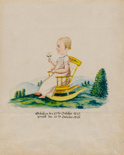 Portrait of Carolina Musser by Jacob Maentel