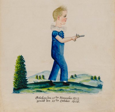 Portrait of Edward Musser by Jacob Maentel