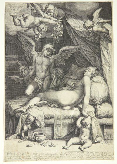 Cupid and Psyche by Jacob Matham