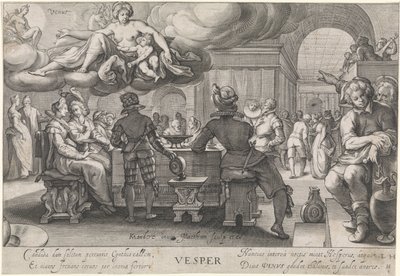 Evening (Vesper) by Jacob Matham
