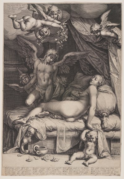 Cupid and Psyche by Jacob Matham