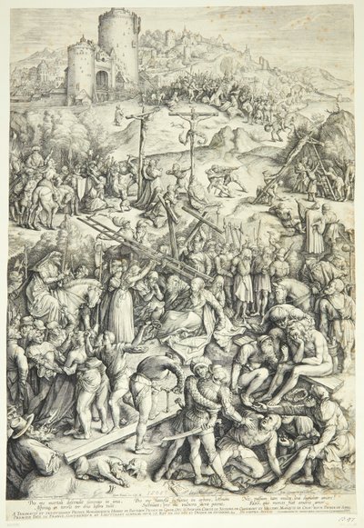 Golgotha by Jacob Matham
