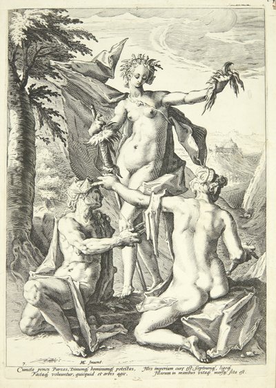 The Three Fates by Jacob Matham