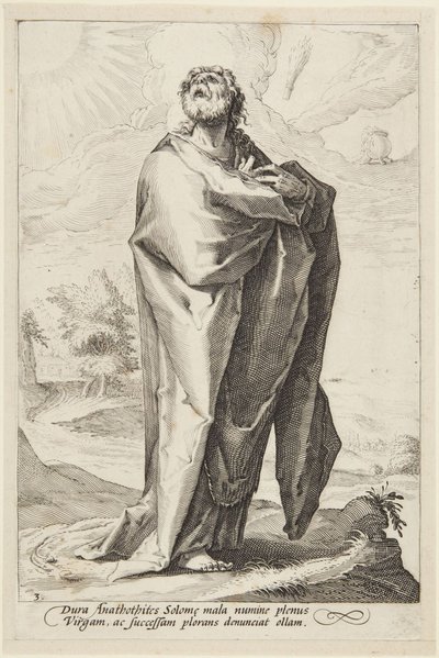 Jeremiah by Jacob Matham
