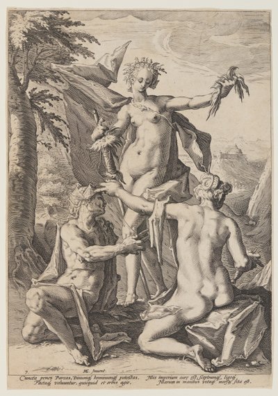 The Fates by Jacob Matham