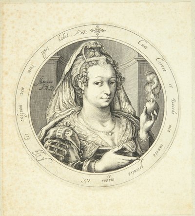 Venus by Jacob Matham