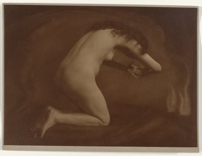 Kneeling Female Nude by Jacob Merkelbach