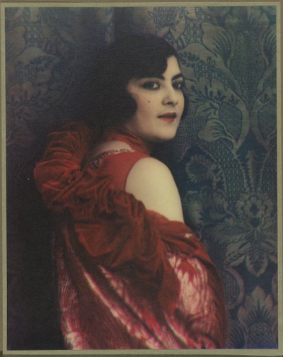 Portrait of a Woman in a Red Dress by Jacob Merkelbach