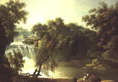 Cora Lynn, the Falls from the Clyde by Jacob More