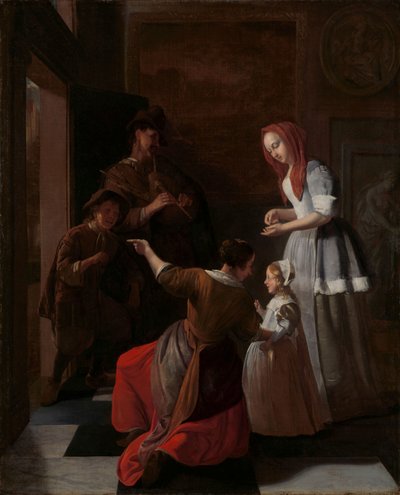 The Players by Jacob Ochtervelt