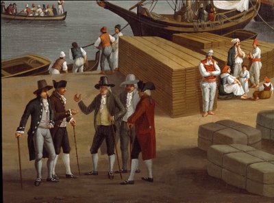 View of the port of Messina in Sicily (detail). Painting by Jacob Philipp Hackert (1737-1807) by Jacob Philippe Hackert