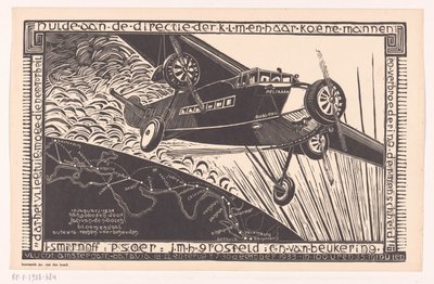 Flight of the Pelican from Amsterdam to Batavia in 1933 by Jacob Pieter van den Bosch