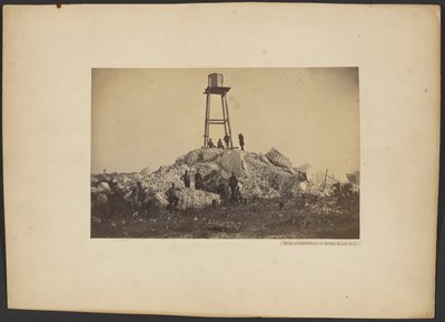 Ruins of Lighthouse on Morris Island, South Carolina by Jacob R. Foster