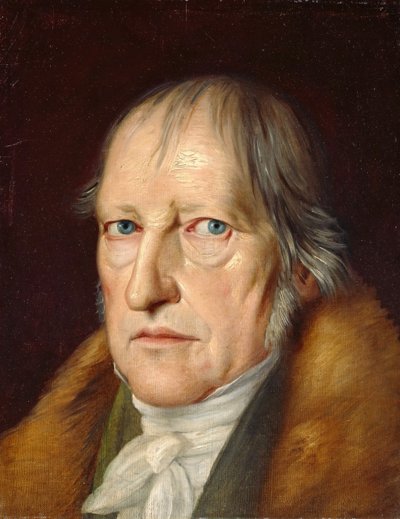 Portrait of Georg Wilhelm Friedrich Hegel by Jacob Schlesinger