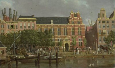 The Latin School on the Singel by Jacob Smies