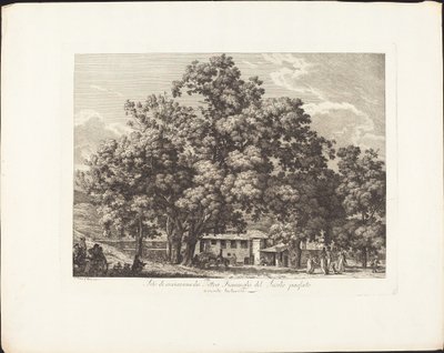 Recreation Site of Flemish Painters of the Past Century at Monte Testaccio by Jacob Wilhelm Mechau