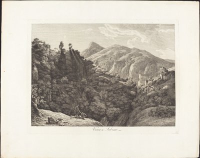 Near Subiaco by Jacob Wilhelm Mechau