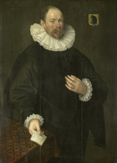 Portrait of Paulus Cornelisz van Beresteyn (1548-1625), Burgomaster of Delft by Jacob Willemsz. Delff (I)