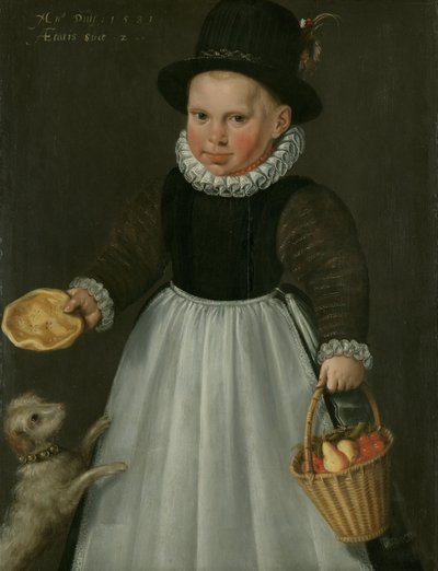 Portrait of a Little Boy by Jacob Willemsz. Delff (I)