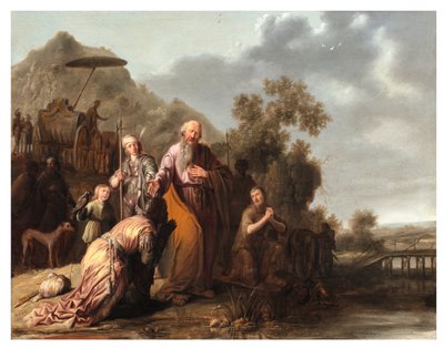 The Baptism of the Eunuch by Jacob Willemsz de (c.1630 after 1675) Wet
