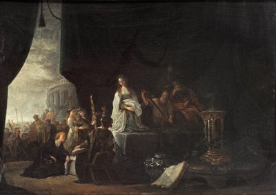 The sacrifice of Jephthah