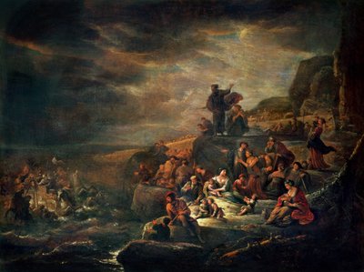 The Passage of the Red Sea by Jacob Willemsz de Wet or Wett