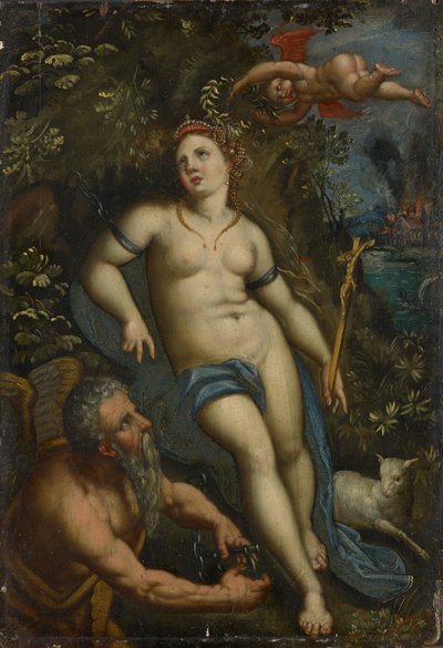 Allegory of Time Freeing Faith by Jacob de Backer