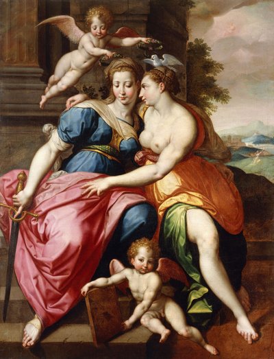 An Allegory of Truth and Justice by Jacob de Backer
