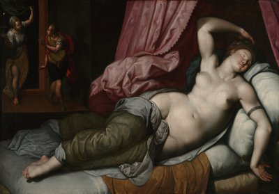 Paris Being Admitted to the Bedchamber of Helen by Jacob de Backer