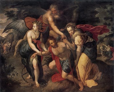 The Three Ages of Man, Allegory by Jacob de Backer