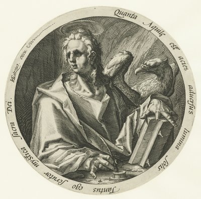 Evangelist John by Jacob de Gheyn (II) (attributed to)