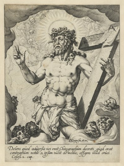 Christ as the Man of Sorrows by Jacob de Gheyn (II) (workshop of)